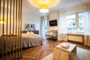 Deluxe Apartment mit Terrasse - 4 Personen - Zentral
